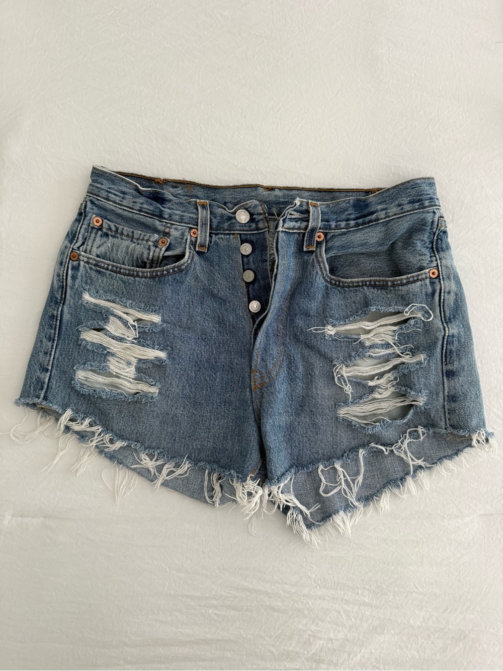 Levi's 502 Vintage Denim Shorts | 36/30